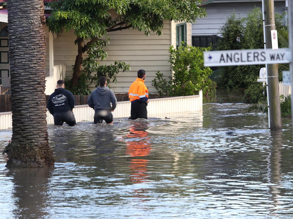 Local residents are fuming after Melbourne Water reclassified flood risk on hundreds of homes. Picture: David Crosling