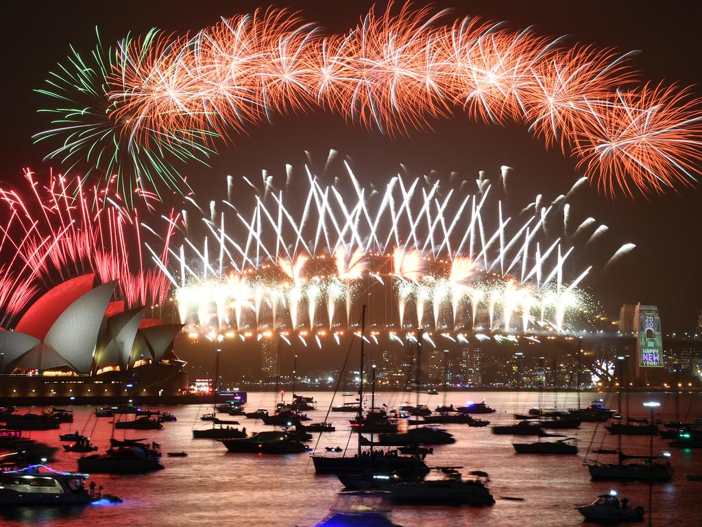 Sydney’s midnight fireworks could look at lot different this year. Picture: Mick Tsikas