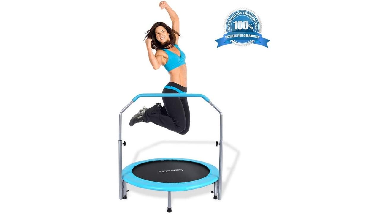 Mini trampoline online rebel