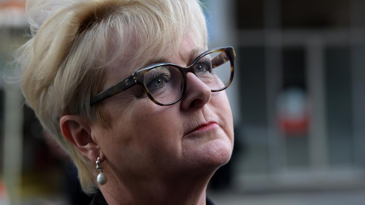 Senator Linda Reynolds claims posts shared by Ms Higgins and David Sharaz damaged her reputation. Picture: NewsWire / Sharon Smith