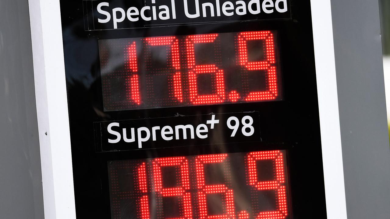 Australia’s soaring petrol prices are the result of global factors. Picture: Dan Peled/NCA NewsWire