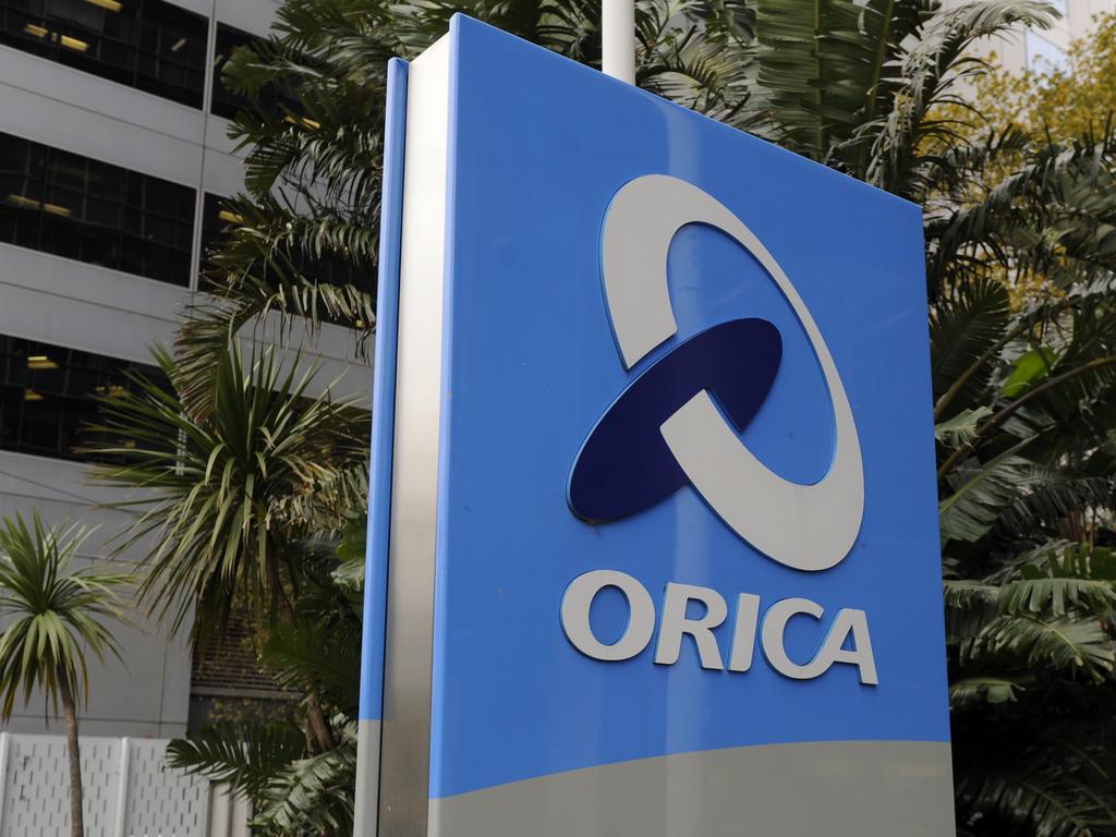 The Orica logo as seen at the company's premises in Melbourne, Monday May 28, 2012.  (AAP Image/Julian Smith) NO ARCHIVING