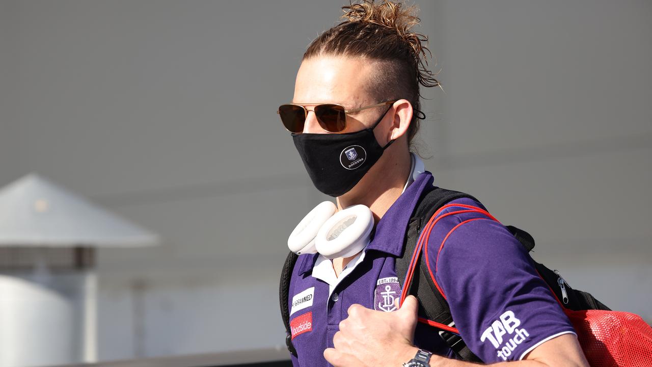 Nat Fyfe and the Dockers shipped out for Melbourne. Picture: Getty Images