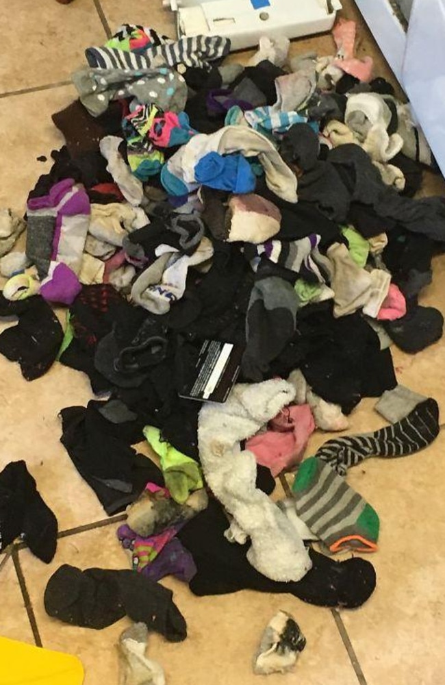 Where lost socks go Dryer has secret compartment Photos news