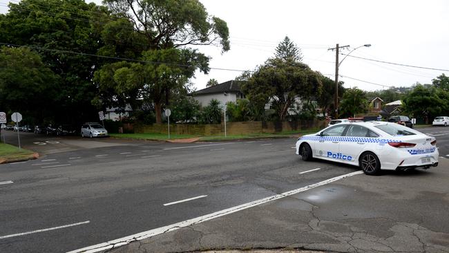 The scene of the suspected hit-and-run at Freshwater. Picture: Jeremy Piper