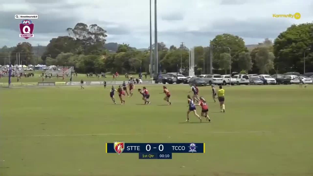 Replay: St Teresa's Catholic v The Cathedral (Senior Female 3rd-Place PO) - 2024 AFLQ Schools Cup State Finals Day 3