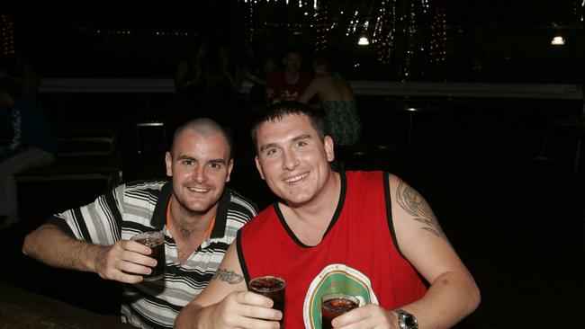 Nightclub goers enjoy a night-out at Gilligan's on February 2, 2008.