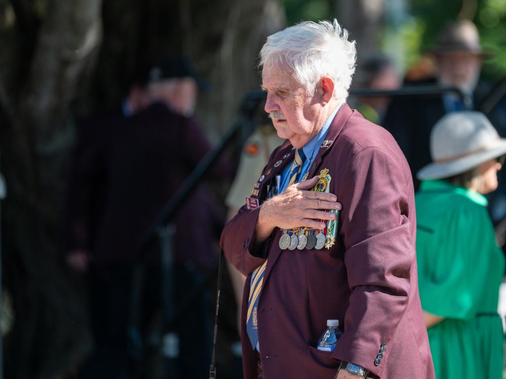 ANZAC Day Mackay Friday 25 April 2025 Picture:Michaela Harlow