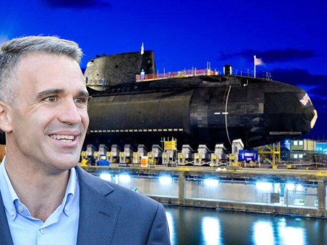 Peter Malinauskas and Astute class nuclear submarine