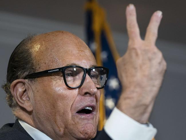 Rudy Giuliani’s daily fee is $A27,000. Picture: AFP