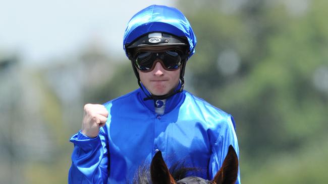 Photographer: Simon Bullard. Race 3 - 1:55PM CANONBURY STAKES (1100 METRES). Winner 'Tessera' ridden by James McDonald.