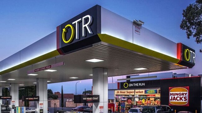 On The Run Petrol Station. Picture: OTR