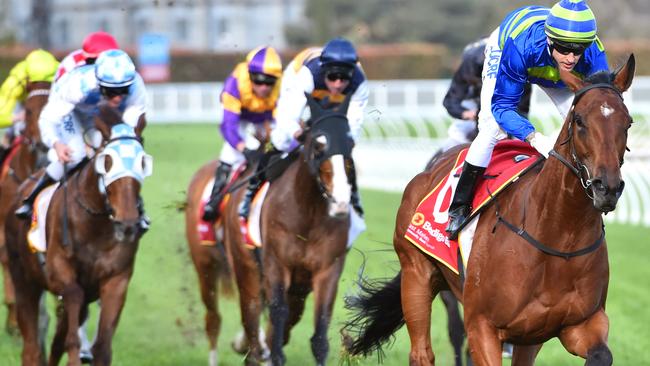 Jameka wins the Foundation Cup. Picture: Getty Images