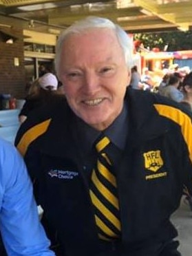 Hills Football League president Don Cranwell. Picture: Supplied