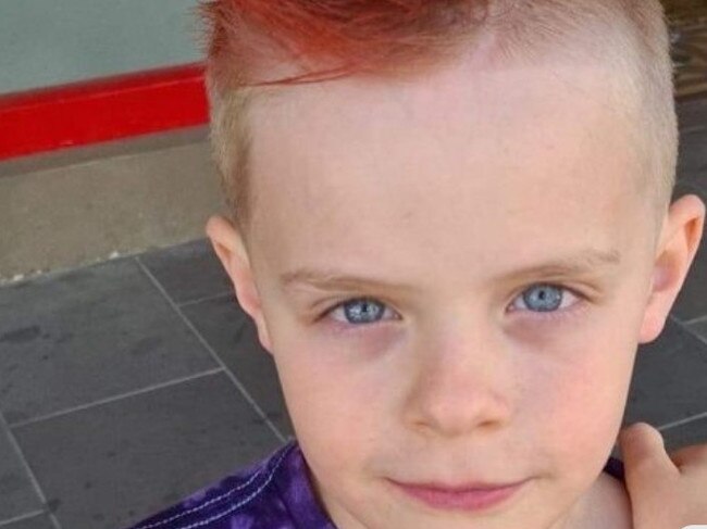 Port Fairy drown victim Cooper Onyett, 8, from Warrnambool. A gofundme page has been set up to help his family