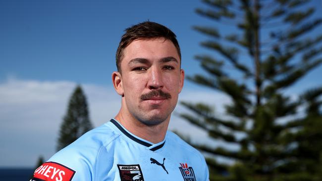 Reece Robson has credited the late Paul Green for his incredible rise that has seen him earn a NSW Blues debut. Picture: Getty Images.