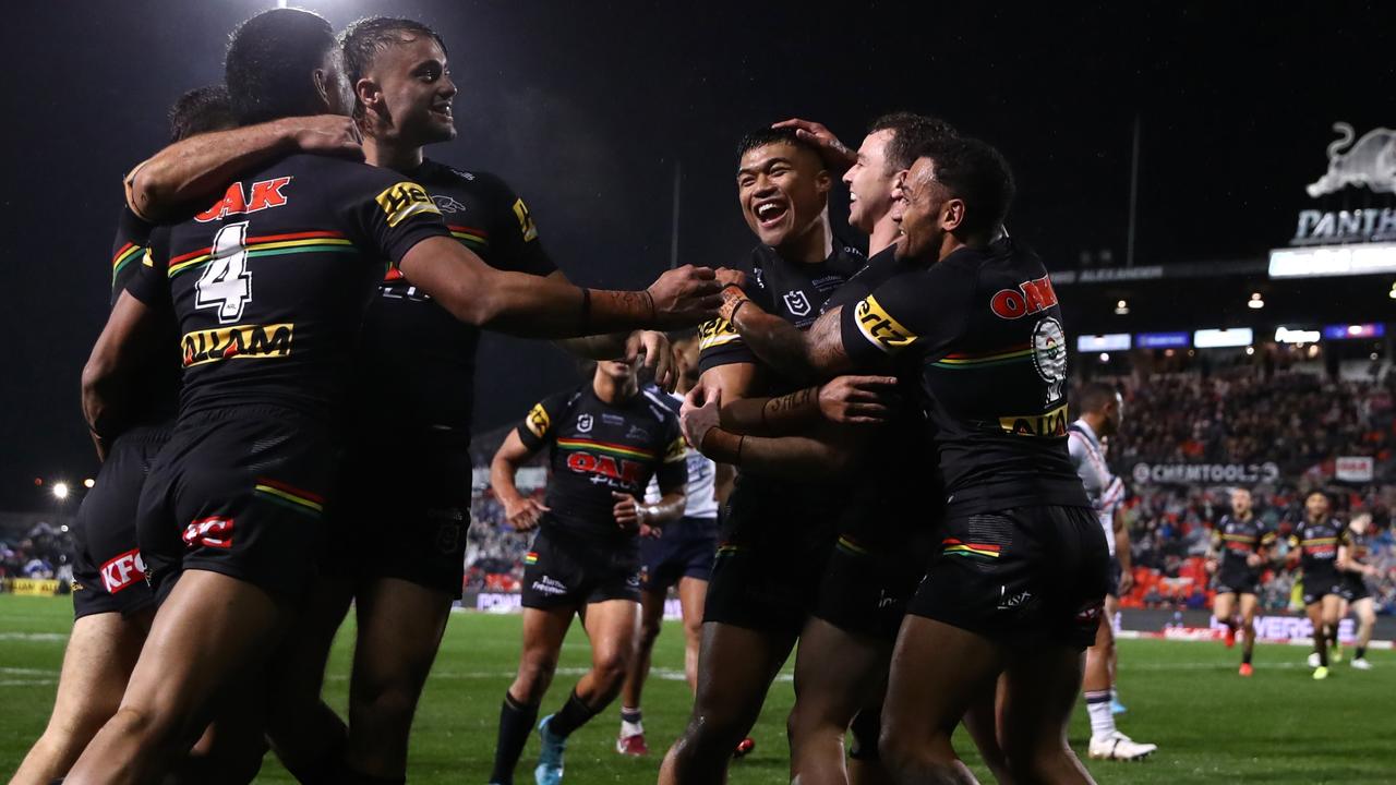 Penrith are the team to beat, and the team to beat themselves. Picture: Jason McCawley/Getty Images