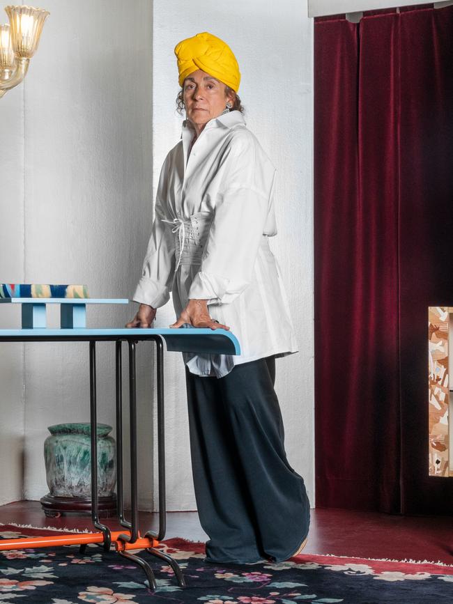 Nilufar Deport exhibition curated by founder Nina Yashar, pictured. Photo: DSL Studio/Supplied