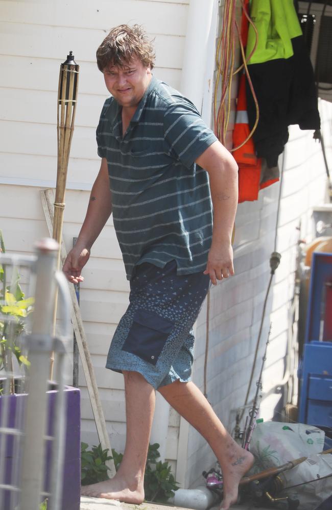 Jake Brown, 23, outside his Aberdare home on Tuesday. Picture: John Grainger