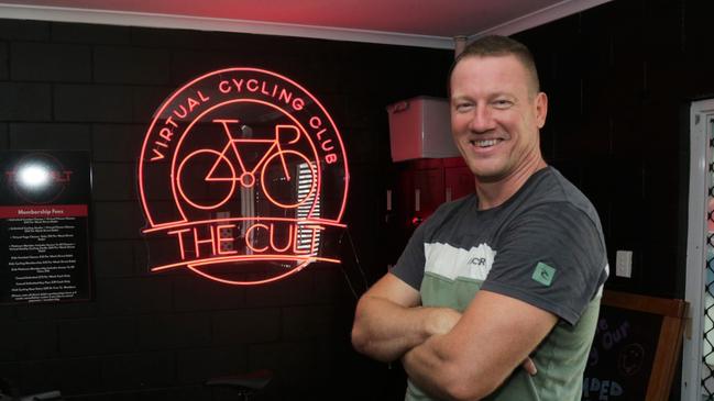 Troy Manning is the co-owner of Cult Combat, Fitness and Cafe. Picture: Peter Carruthers