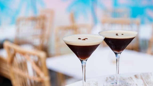 Ohana’s cocktail THE SOHO, a twist on the classic espresso martini with three special and secret ingredients sourced from Mt Tamborine distilleries.