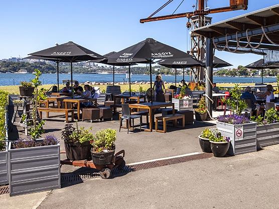 The Societe Overboard Cafe offers a great view. Picture: Geoff Magee