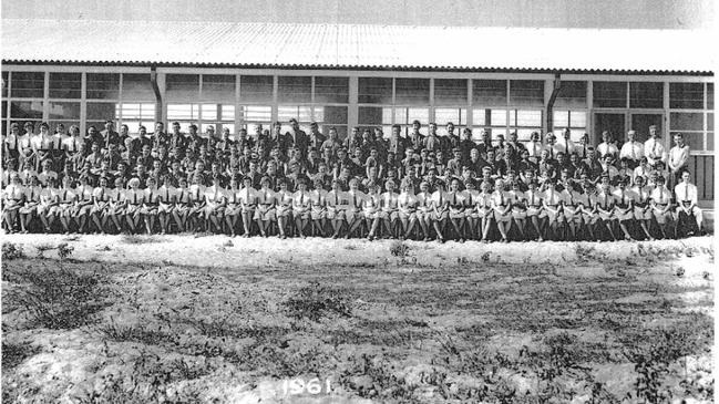 Bowen State High School opened in 1961 with a cohort of 101 students. Picture: Supplied.