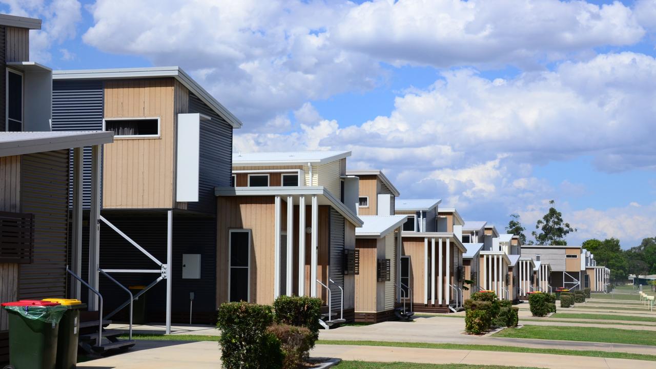 Empty houses and streets in the coal mining town of Glenden in the seat of Burdekin Photo: John Andersen