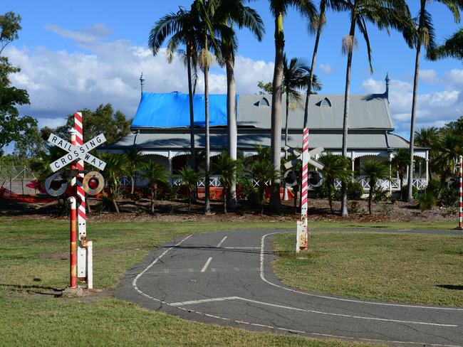 Rockhampton Historical Society bulding, near the PCYC, three months after Cyclone Marcia.Photo Lisa Benoit / The Morning Bulletin