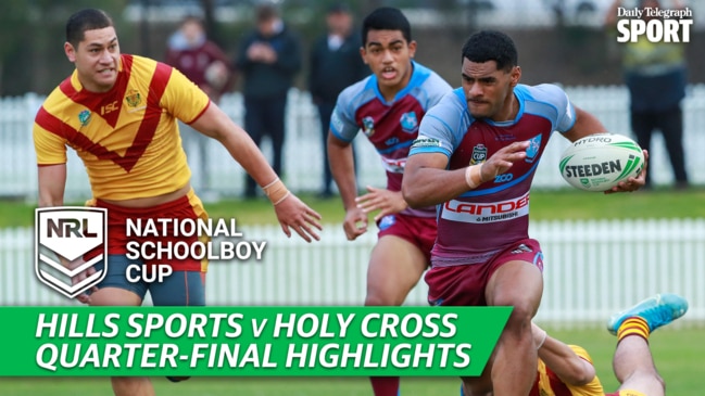 NRL Schoolboy Cup: Hills Sports' inspiring quarter-final comeback over Holy Cross