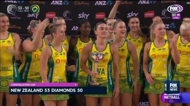 Diamonds secure bittersweet Constellation Cup win