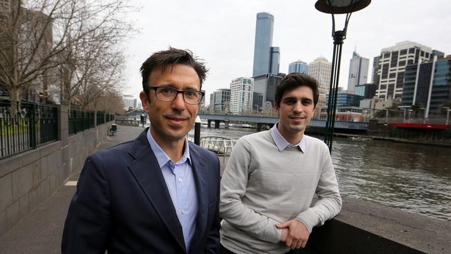 Anthony Eisen and Nick Molnar, co-founders and co-CEOs of market darling Afterpay.