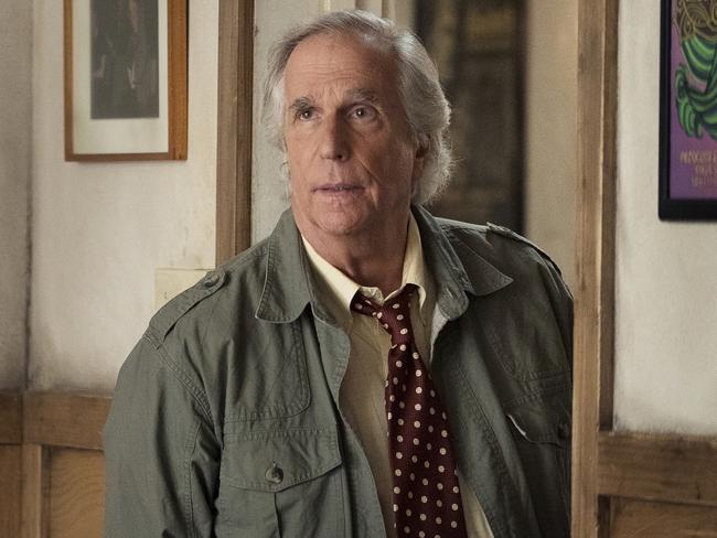 Henry Winkler in a scene from Foxtel comedy Barry.