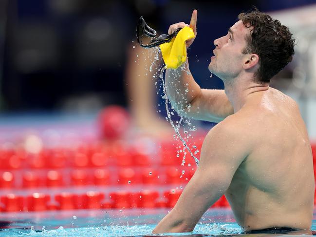 Benjamin Hance won gold in the 100m S8 freestyle. Picture: Sean M. Haffey/Getty Images