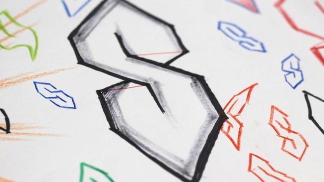 The story behind the pointy S symbol you drew in high school