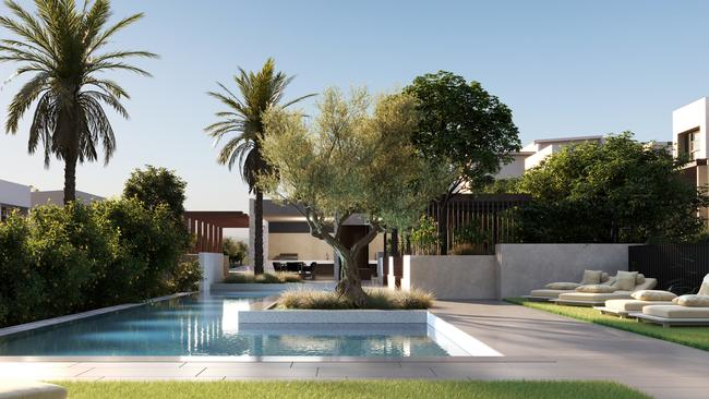 An artist's impression of 'The Orchard' by Tessa Group in Arana Hills. Image supplied.