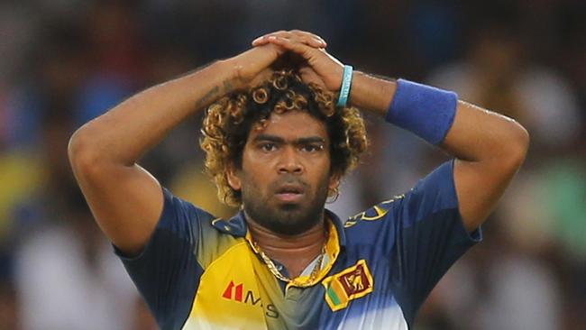 Lasith Malinga has been hit with a suspended one-year ban.