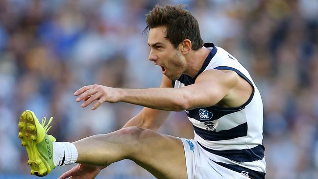 Daniel Menzel was fifth in the Coleman Medal before injury interrupted his season. Picture: Michael Klein