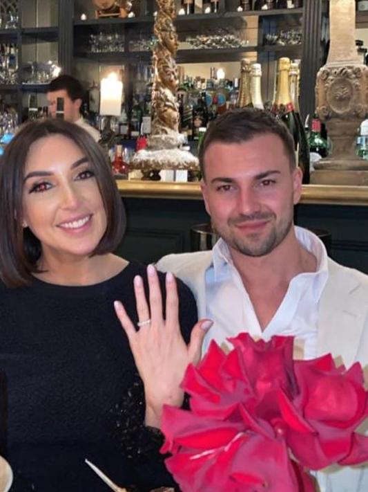 Billionaire chicken heiress Jess Ingham gets engaged to boyfriend Roger Zraika.