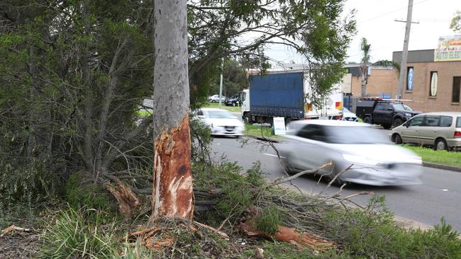 The wreckage of the crash was cleared on Thursday night. Picture: Max Mason-Hubers