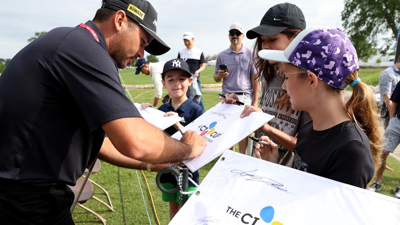 Jason Day will defend his title at the CJ CUP Byron Nelson. Picture: Tim Heitman/Getty Images