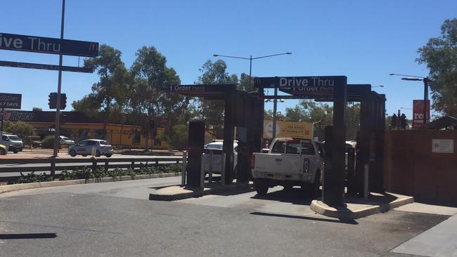 The Alice Springs McDonalds was broken into this week.