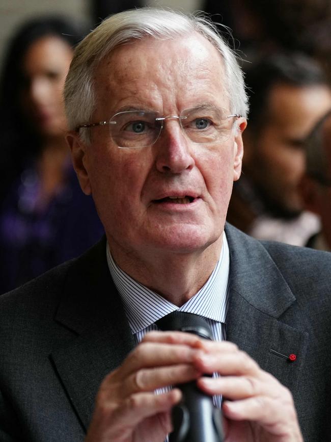 French Prime Minister Michel Barnier.Picture: AFP