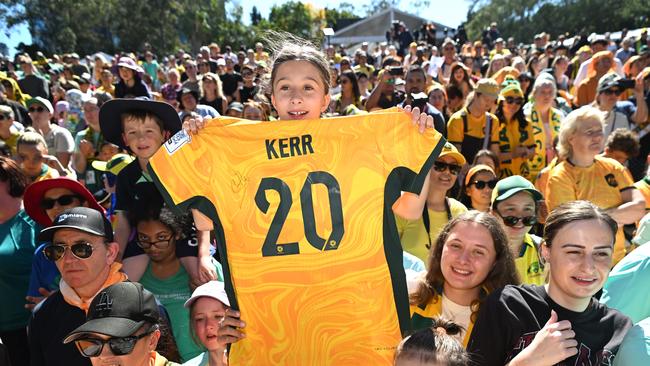 Fans packed Riverstage to show their support. Picture: Dan Peled / NCA NewsWire