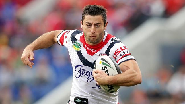 Retired star Anthony Minichiello spent three years on the wing before taking over the No.1 jumper at the Roosters.