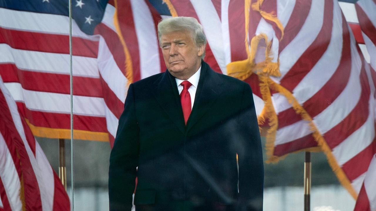 Thousands of Trump supporters, fuelled by his spurious claims of voter fraud, flooded the nation’s capital protesting the expected certification of Joe Biden's White House victory by the US Congress. Picture: Brendan Smialowski/AFP