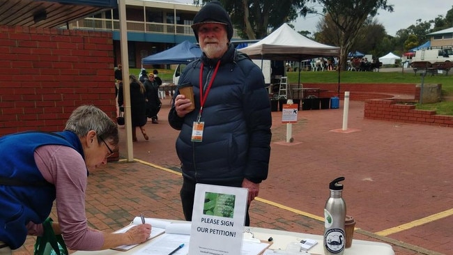 Don Chapman is one of 600 Onkaparinga residents fighting to stop the privatisation of water. Pic: Supplied