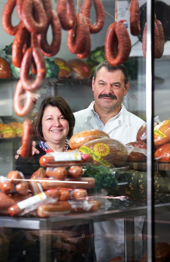 Jose and Maria Pereira from Sunshine Meats smallgoods, Milperra.