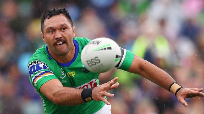 The Raiders can’t afford to lose Jordan Rapana with the finals so close. Picture: Mark Nolan/Getty Images