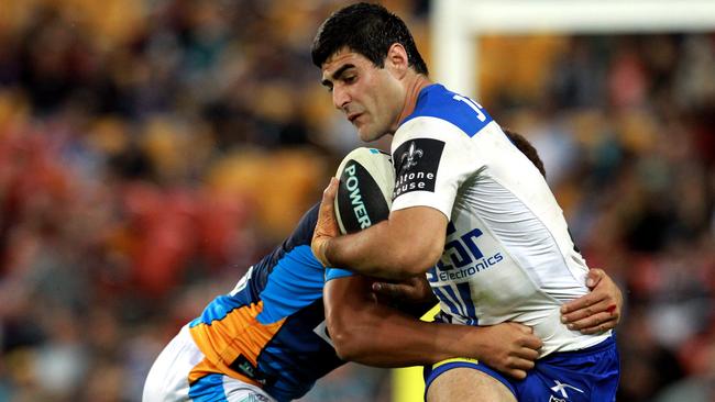 Former Bulldogs outside back Bryson Goodwin could be headed back to Belmore.